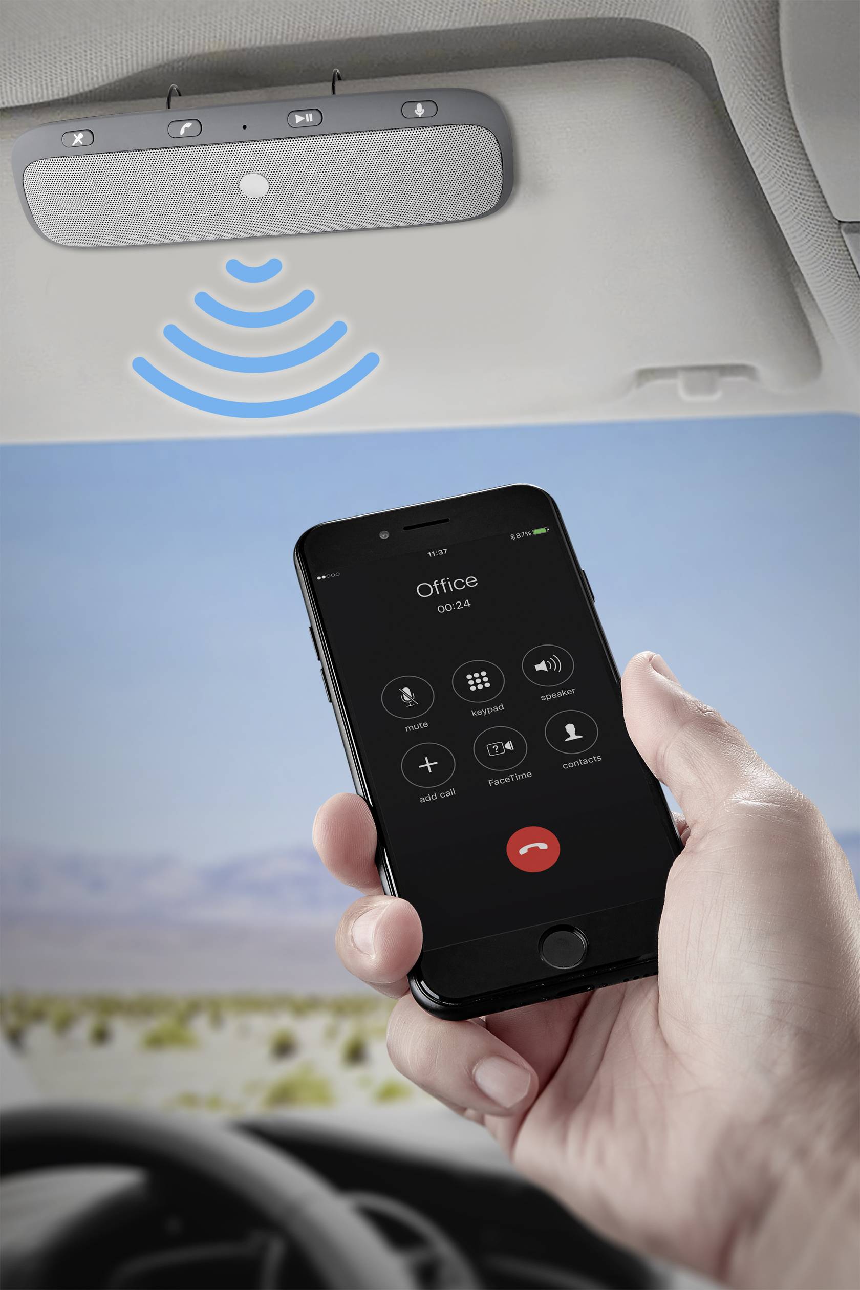  Zestaw głośnomówiący Bluetooth® Renkforce RF-4533930