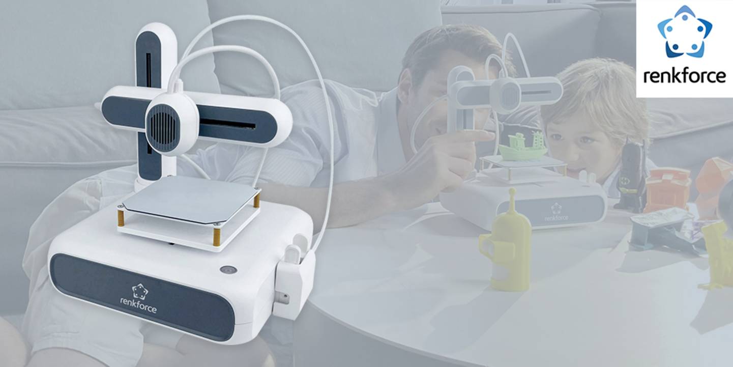 Levná 3D tiskárna pro začátečníky Renkforce