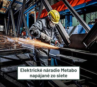 Elektrické náradie Metabo napájané zo siete