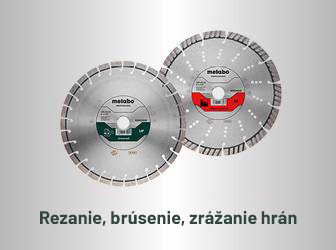 Rezanie, brúsenie, zrážanie hrán