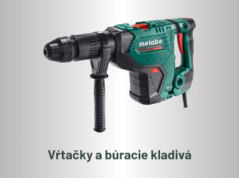 Vŕtačky a búracie kladivá