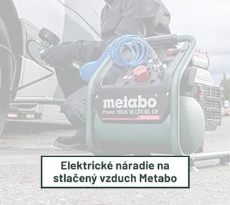 Elektrické náradie na stlačený vzduch Metabo