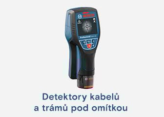 Detektory káblov a lúčov pod omietkou
