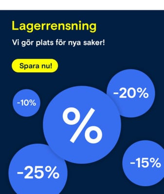 Bild av rabattsatser för lagerrensning