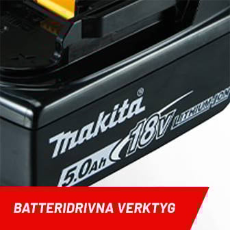 Batteridrivna verktyg