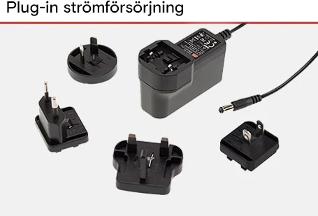 Plug-in stromforsorjning