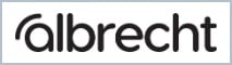 Markenlogo von Albrecht mit einer grauen Umrandung. Linkt zum Albrecht Markenshop