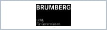 Markenlogo von Brumberg mit einer grauen Umrandung. Linkt zum Brumberg Markenshop