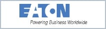Markenlogo von Eaton mit einer grauen Umrandung. Link zum Eaton Markenshop