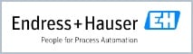 Markenlogo von Endress+Hauser mit einer grauen Umrandung. Link zum Endress+Hauser Markenshop