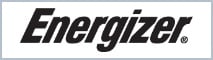 Markenlogo von Energizer mit grauer Umrandung. Linkt zum Energizer Markenshop