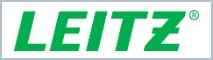 Logo der Marke LEITZ, grün mit dem Schriftzug „LEITZ“