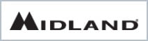 Logo der Marke MIDLAND, Schriftzug "MIDLAND" in schwarzer Schrift.