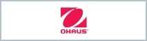 Markenlogo von Ohaus mit einer grauen Umrandung. Link zum Ohaus Markenshop
