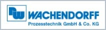 Logo von wachendorff, blauer Schriftzug "wachendorff" 