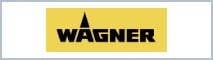 Markenlogo von Wagner mit einer grauen Umrandung. Linkt zum Wagner Markenshop