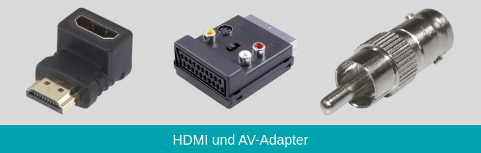 Speaka Professional HDMI und AV-Adapter