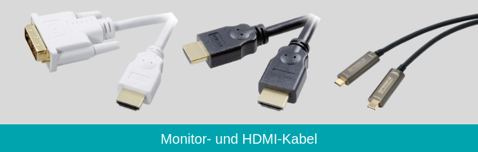 Speaka Professional Monitor-, HDMI-Kabel