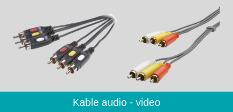 Kable audio - video