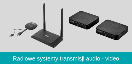 Radiowe systemy transmisji audio - video