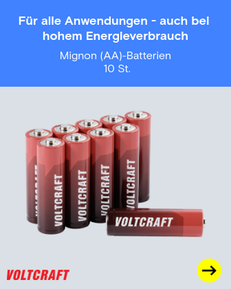 Voltcraft AA-Batterien 10 Stück