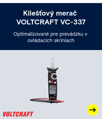 Kliešťový merač VOLTCRAFT VC-337