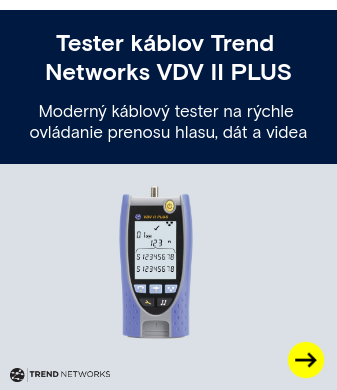 Tester káblov Trend Networks VDV II PLUS