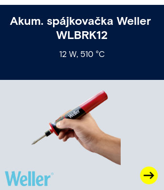 Akumulátorová spájkovačka Weller WLBRK12