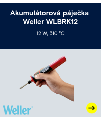 Akumulátorová páječka Weller WLBRK12