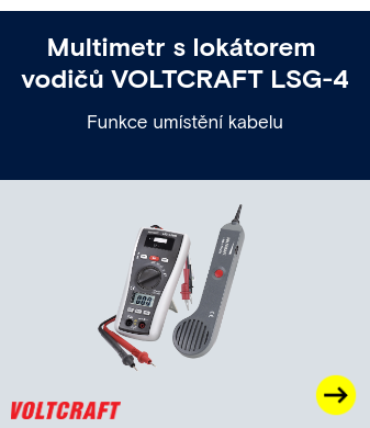 Multimetr s lokátorem vodičů VOLTCRAFT LSG-4