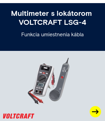 Multimeter s lokátorom vodičov VOLTCRAFT LSG-4