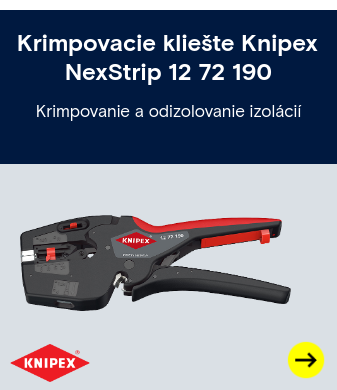 Krimpovacie kliešte Knipex NexStrip 12 72 190