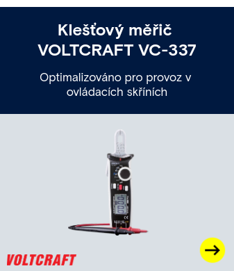 Klešťový měřič VOLTCRAFT VC-337