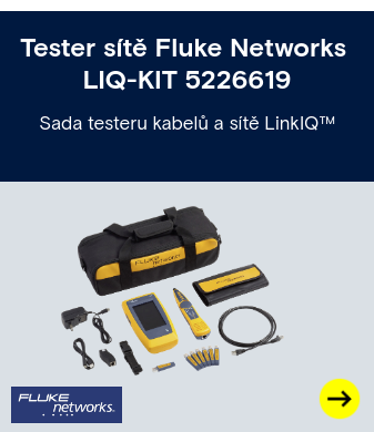 Tester sítě Fluke Networks LIQ-KIT 5226619
