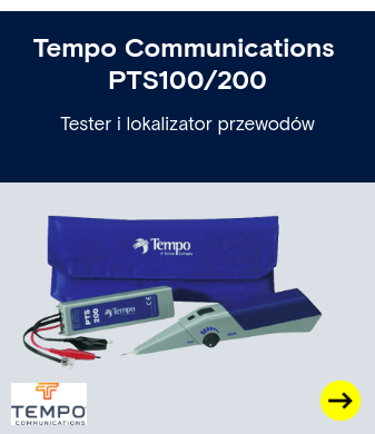 Tester i lokalizator przewodów Tempo Communications PTS100/200