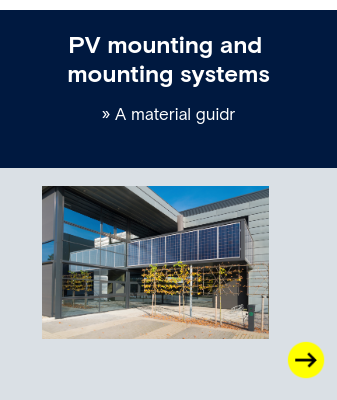 PV mounting and mounting systems » A material guide