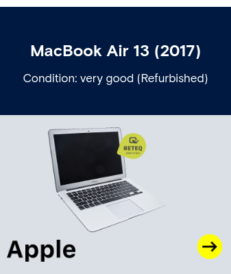 MacBook Air 13 (2017) Refurbished (very good)