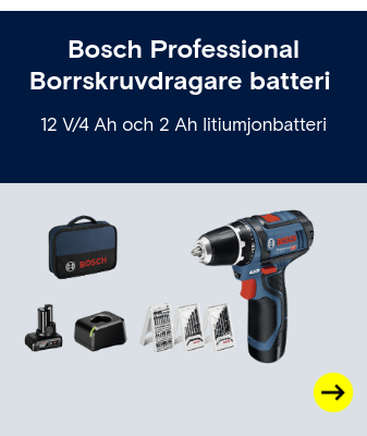 Bosch Professional Borrskruvdragare batteri 