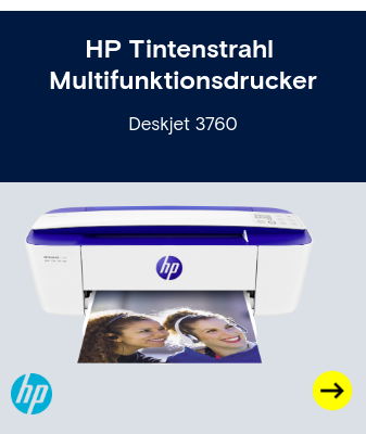 HP Deskjet 3760 All-in-One Farb Tintenstrahl Multifunktionsdrucker 