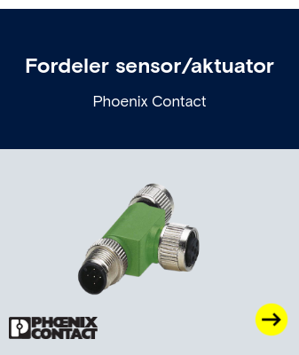 Fordeler sensor/aktuator