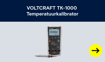 VOLTCRAFT TK-1000 Kalibrator Temperatuur