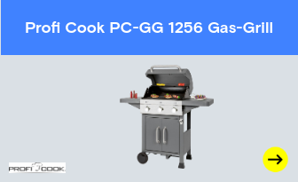 Profi Cook PC-GG 1256 Gas-Grill 2 Brenner Titan