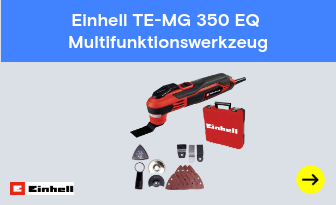 Einhell TE-MG 350 EQ Multifunktionswerkzeug mit Zubehör