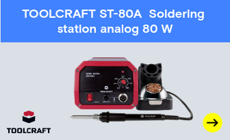 TOOLCRAFT ST-80A Soldering station analog 80 W