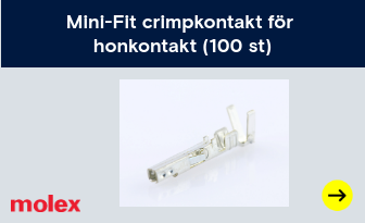 Mini-Fit crimpkontakt för honkontakt (100 st)