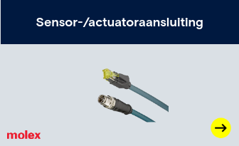Sensor-/actuatoraansluiting
