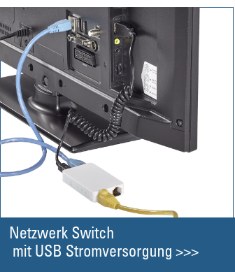 Netzwerk Switch 3 Port 100 MBit/s