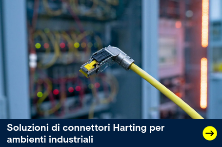 Soluzioni di connettori Harting per ambienti industriali