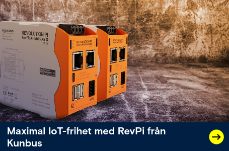 Maximal IoT-frihet med RevPi från Kunbus		