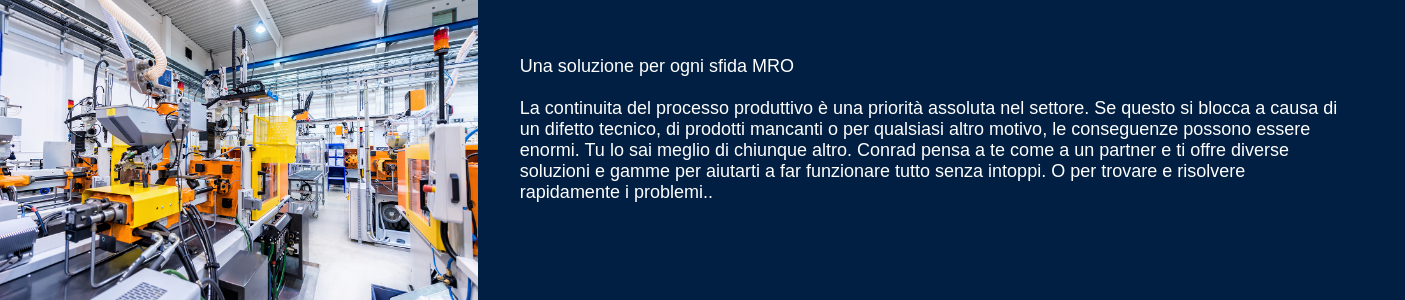 Una soluzione per ogni sfida MRO